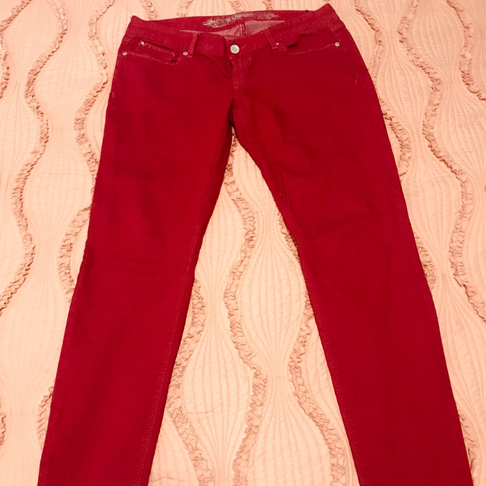 Hot Red Express Jeans